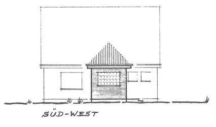 Süd-West Ansicht