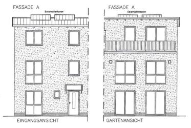 Eingangs- & Gartenansicht