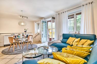 Blick vom Sofa