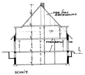 Grundriss Schnitt