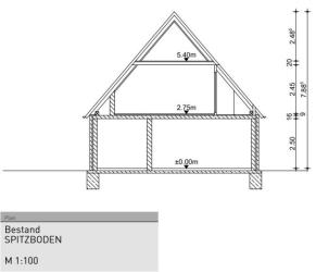 Grundriss Schnitt